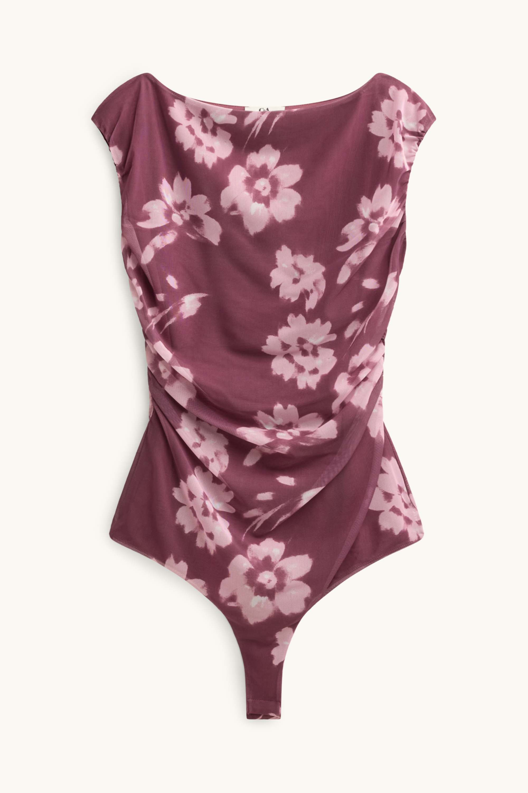 Body - mesh - floral purple