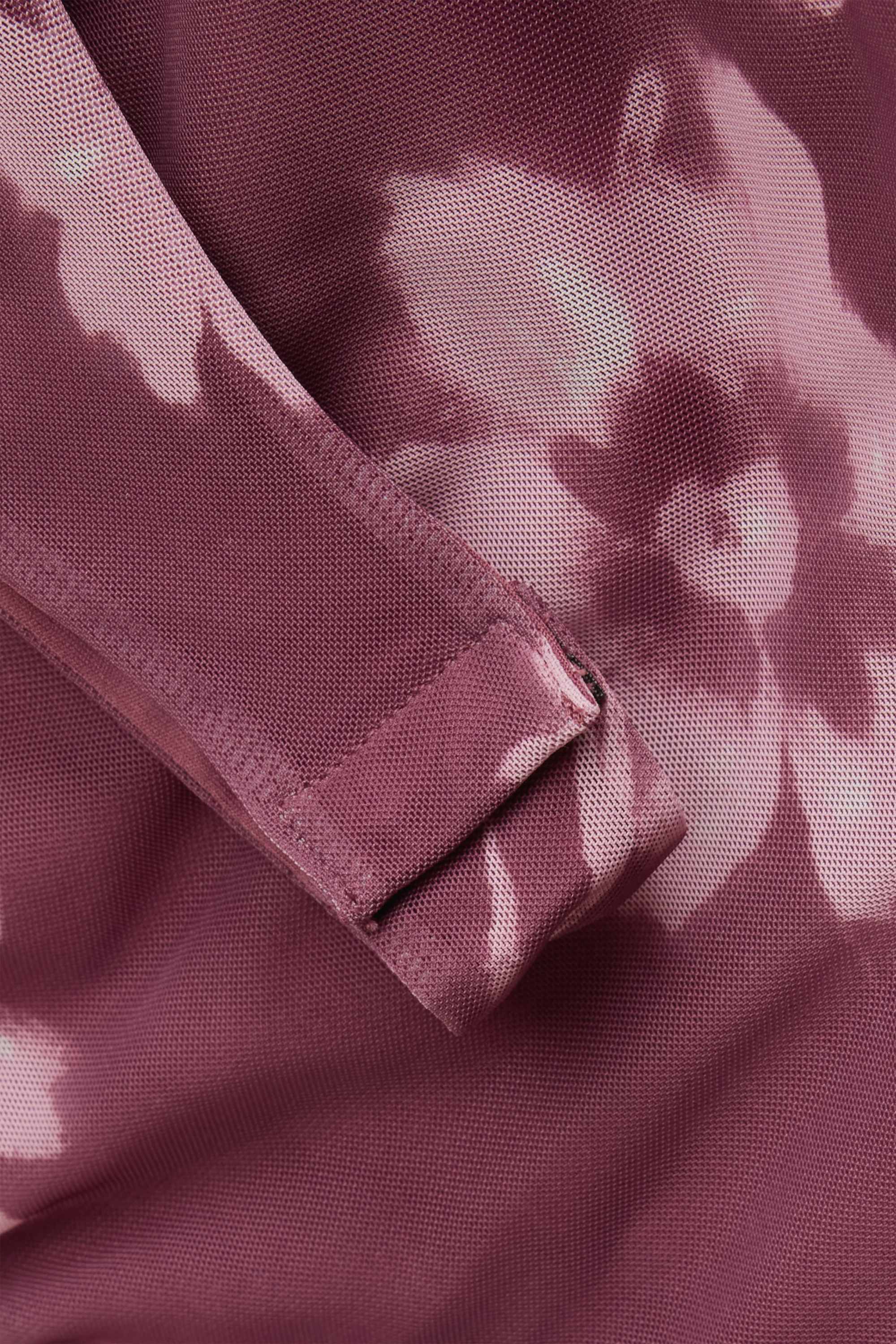 Body - mesh - floral purple