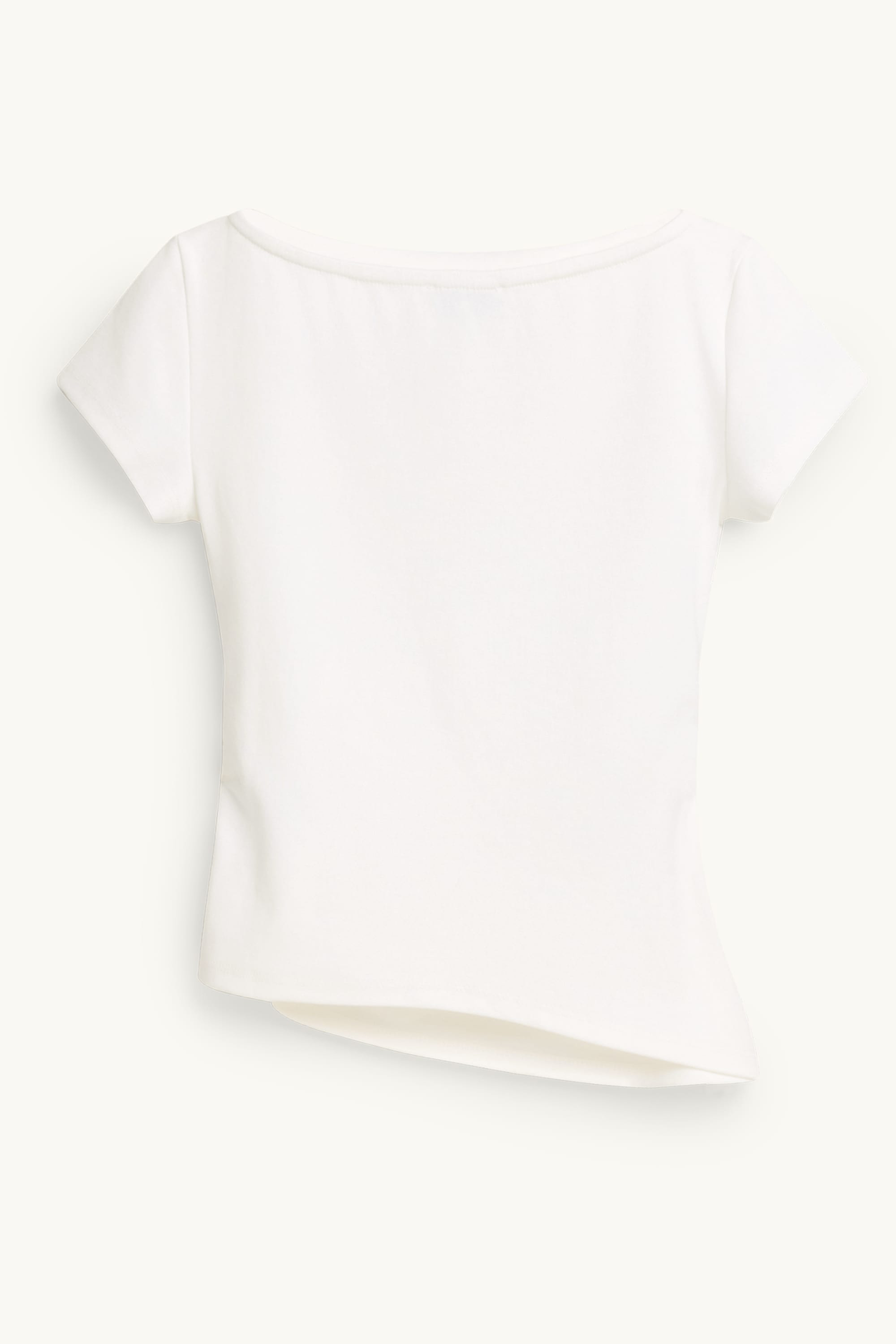 T-shirt - slim fit white