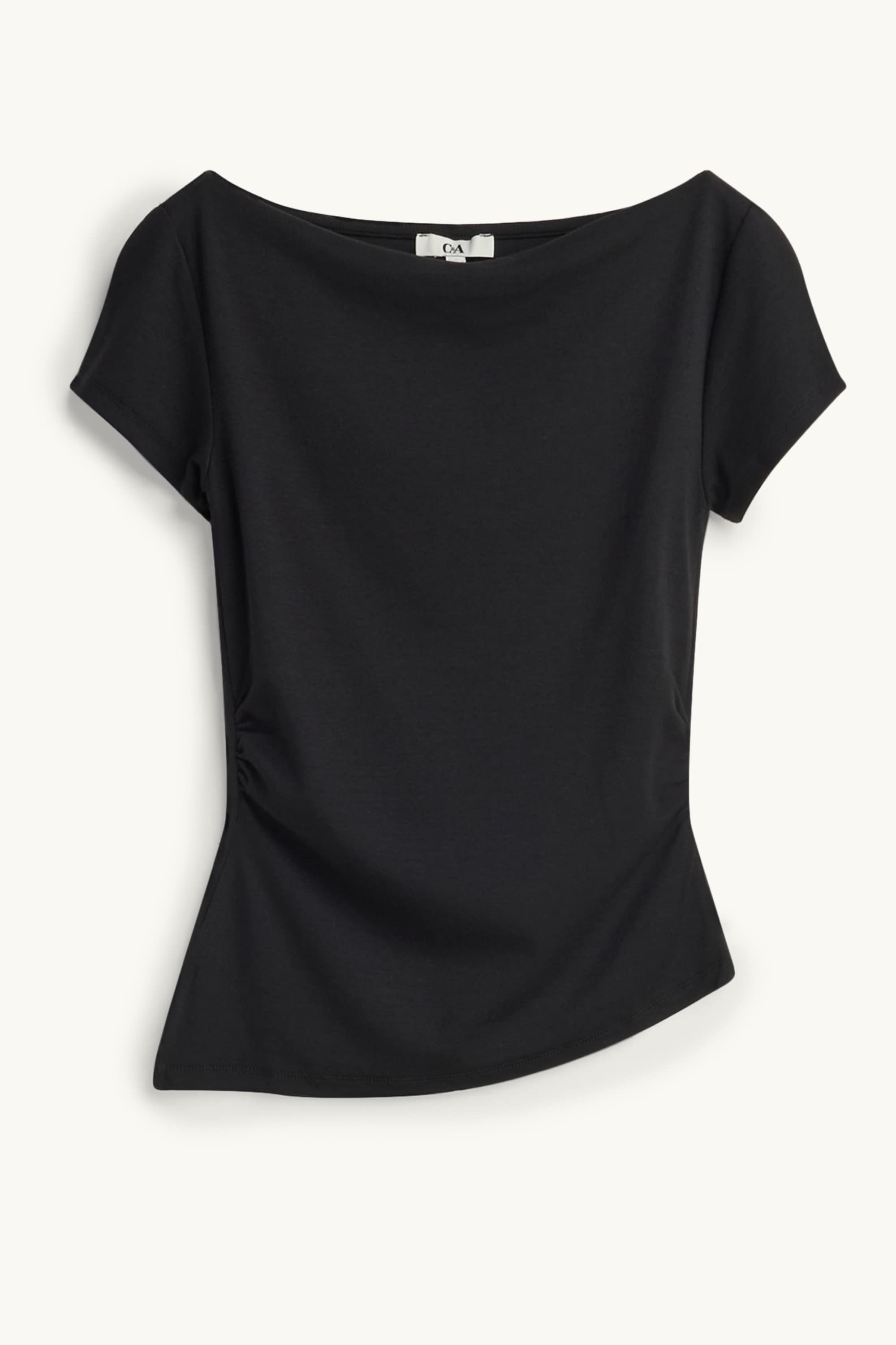 T-shirt - slim fit black