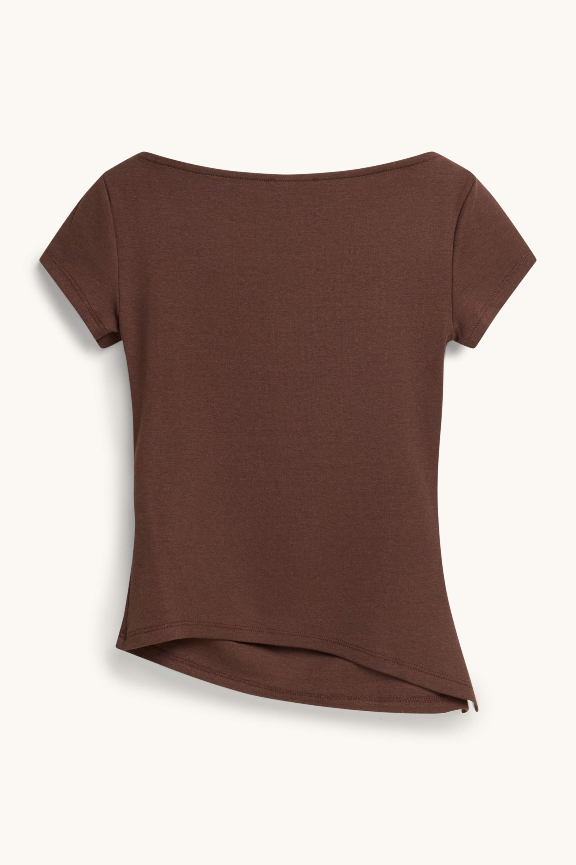 T-shirt - slim fit brown