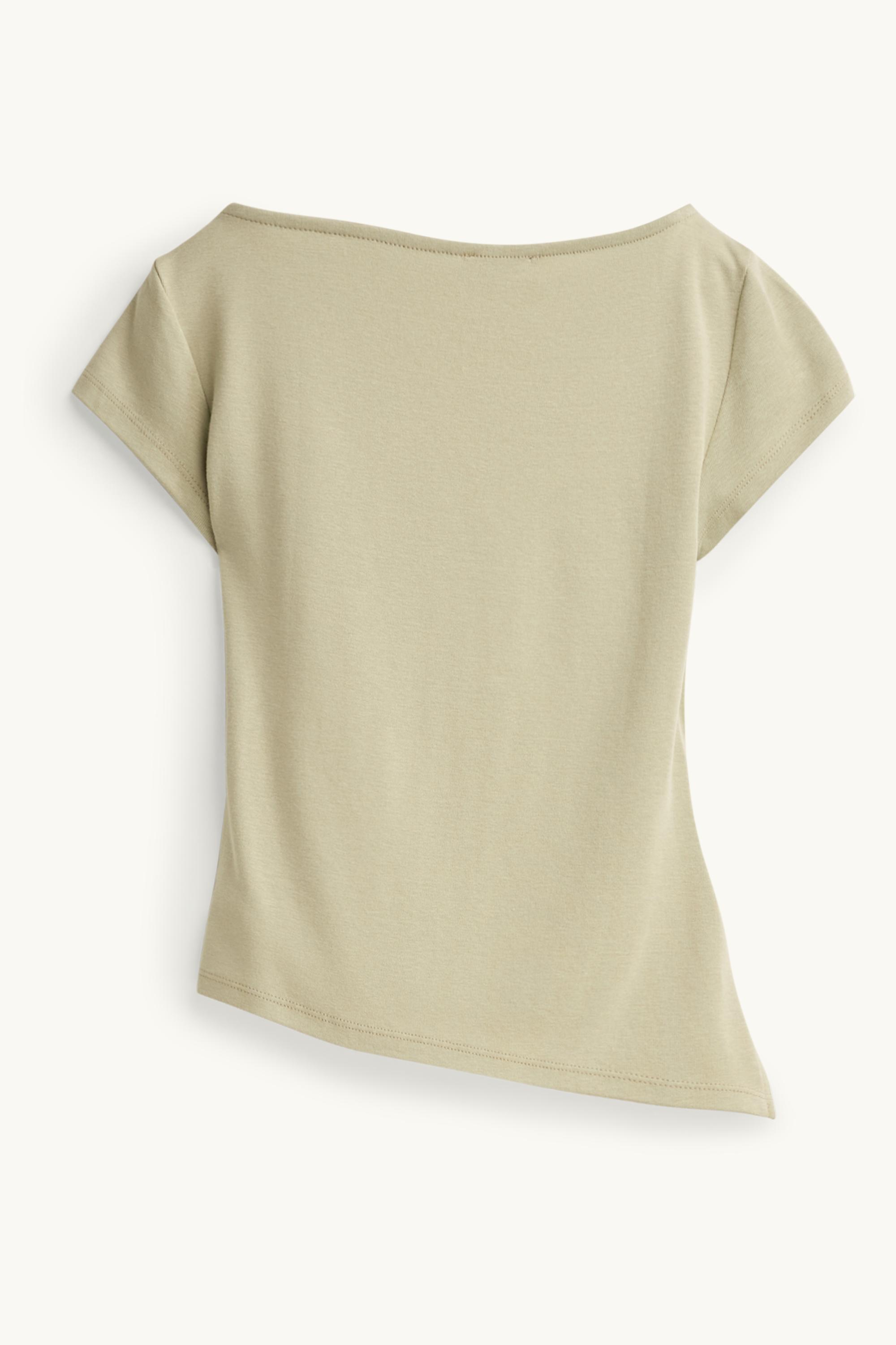 T-shirt - slim fit light green