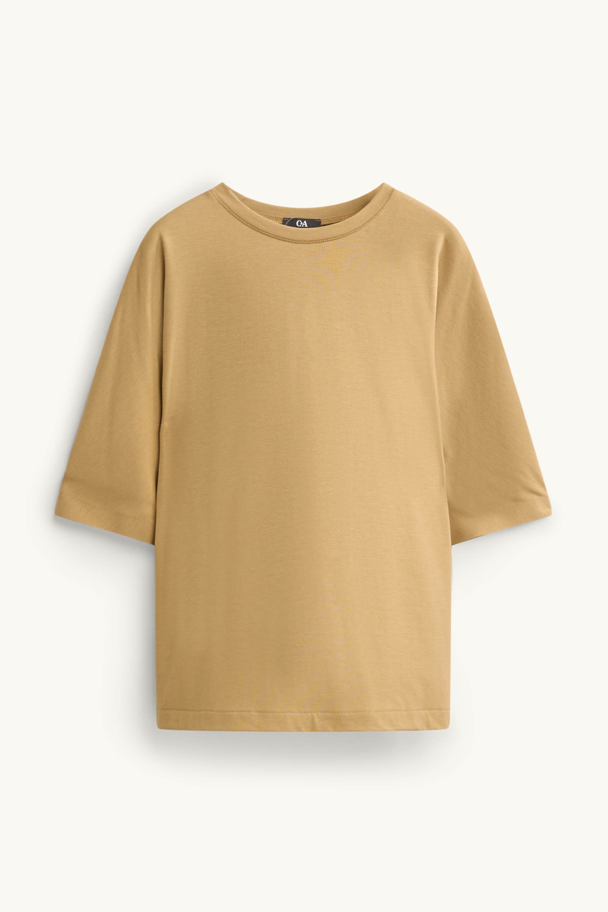T-shirt - relaxed fit beige