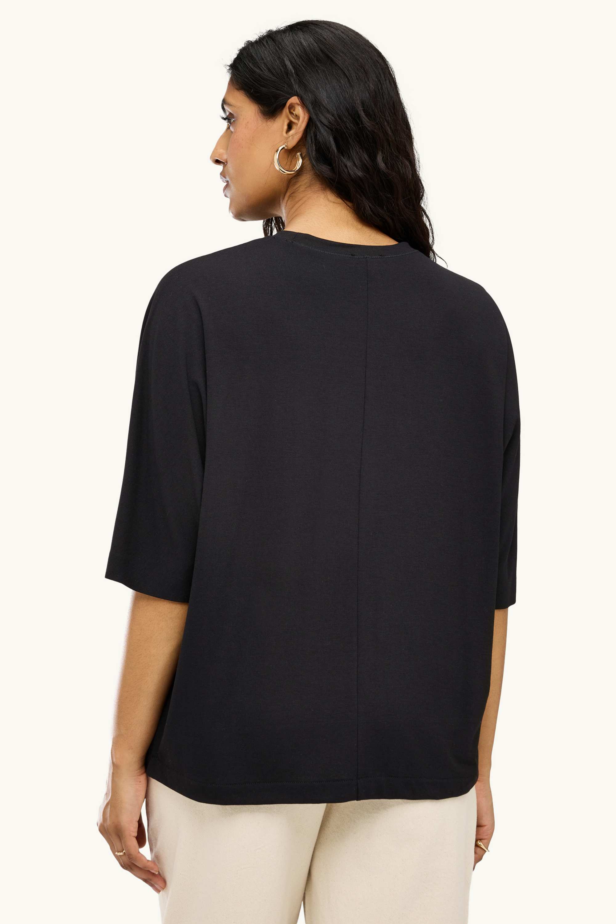 T-shirt - relaxed fit black