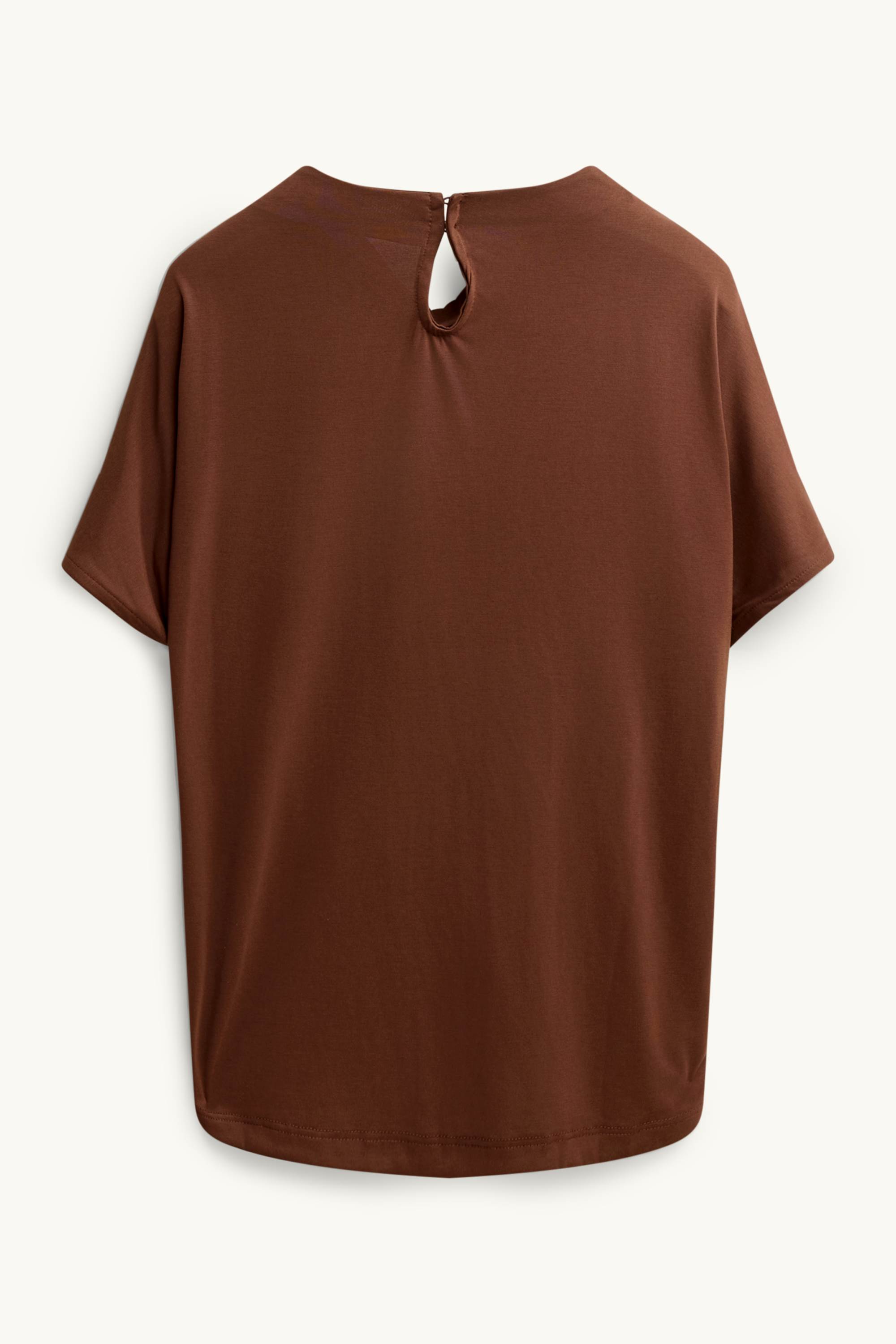 T-shirt - regular fit brown