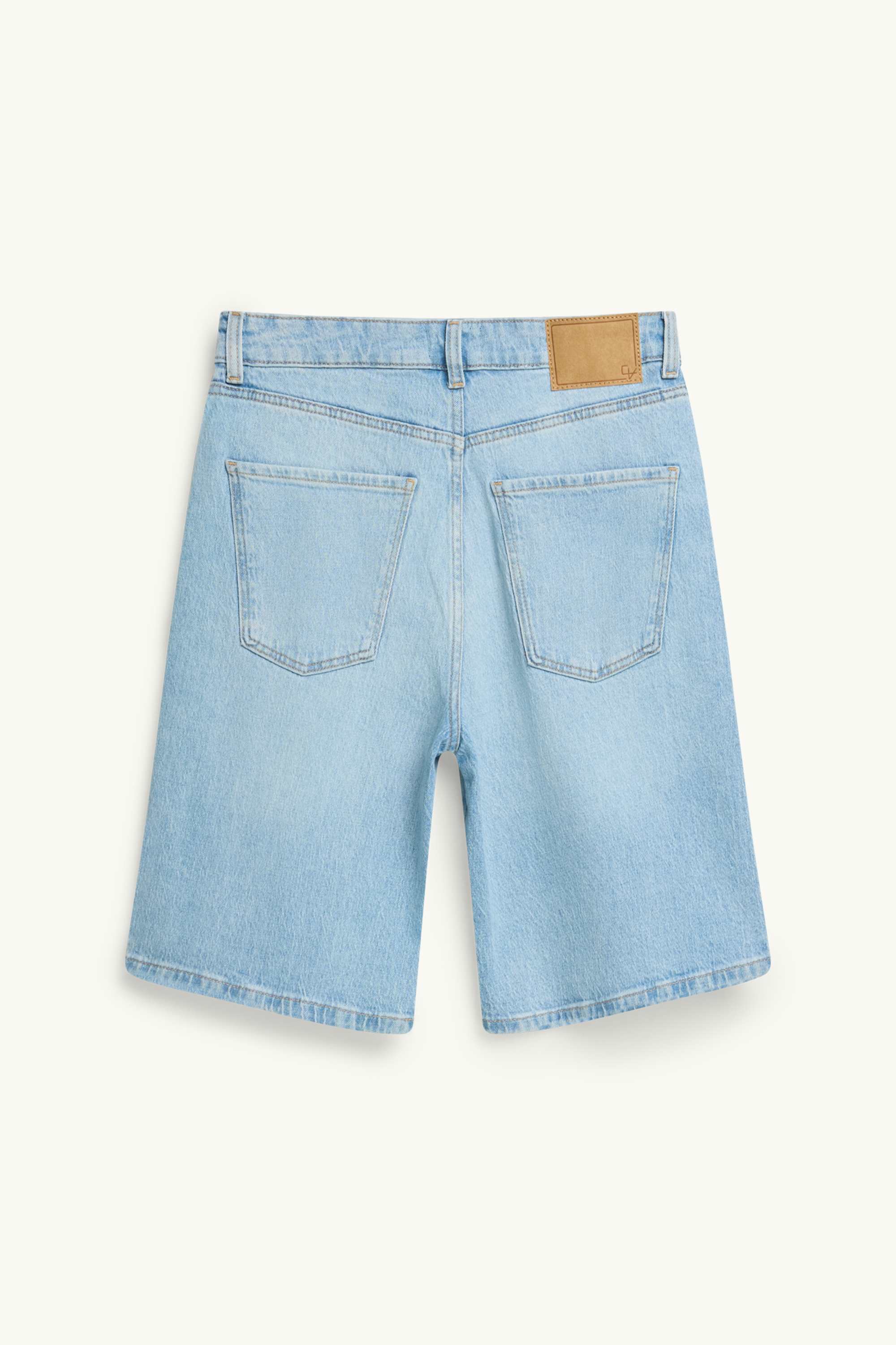 Jorts - high waist denim-light blue