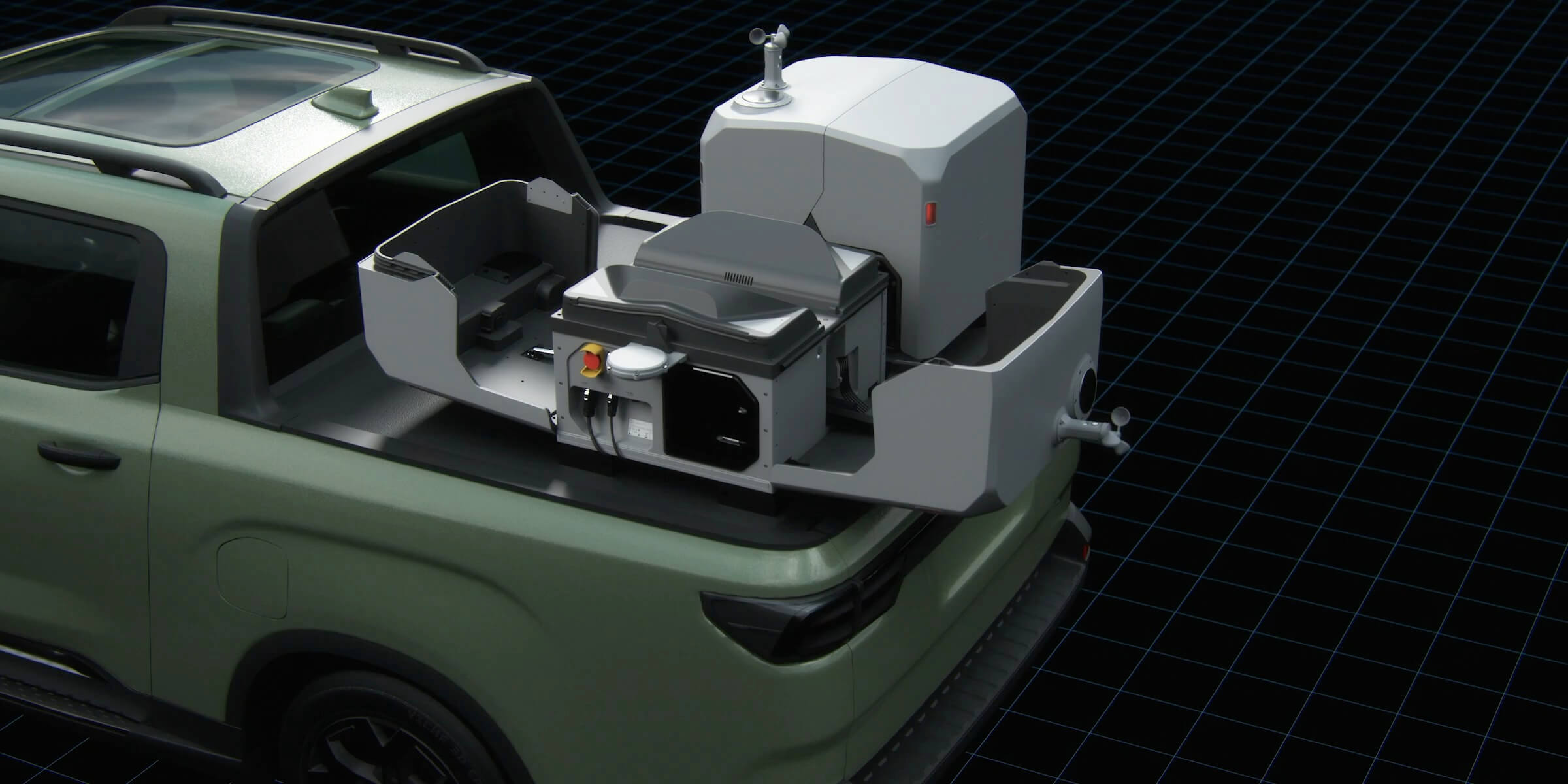 Cargo drone operating in challenging terrain