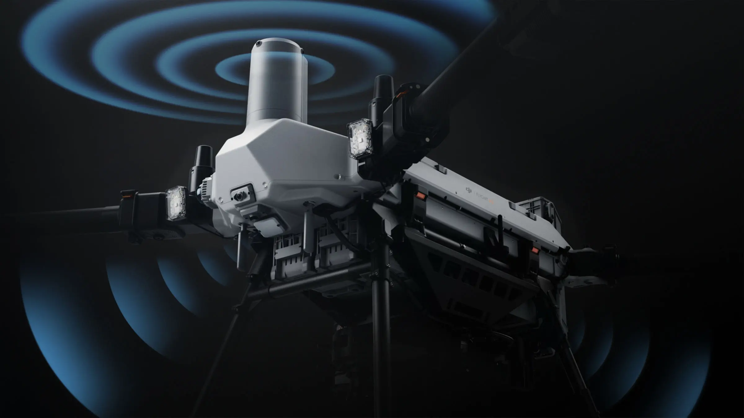 Cargo drone operating in challenging terrain