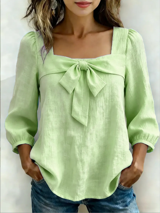 🔥AUSVERKAUF🔥 Stilvolles Baumwollhemd für Damen im Freizeitlook