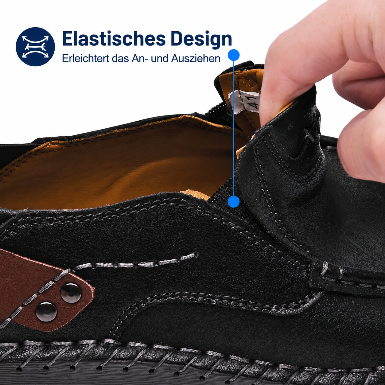 🔥 70% Rabatt nur heute – Herren Echtleder-Loafer mit Handarbeit & Komfort-Design 👞