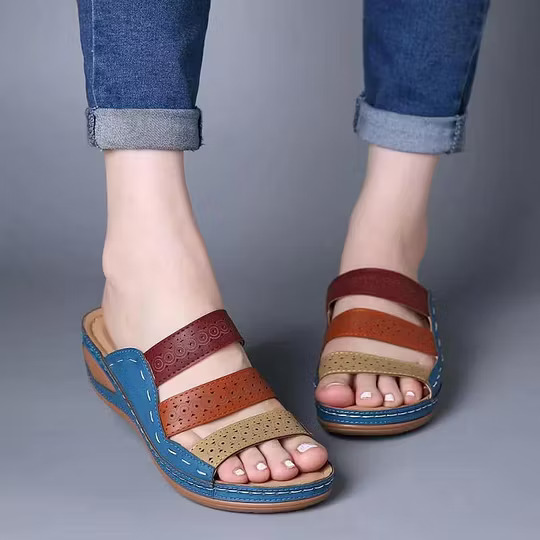 Ergonomische Damen-Sandalen mit Fußgewölbe-Unterstützung