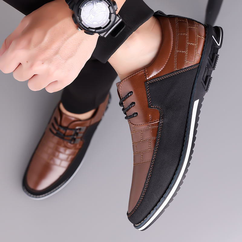 Herren Mode-Lederschuhe aus Kalbsleder