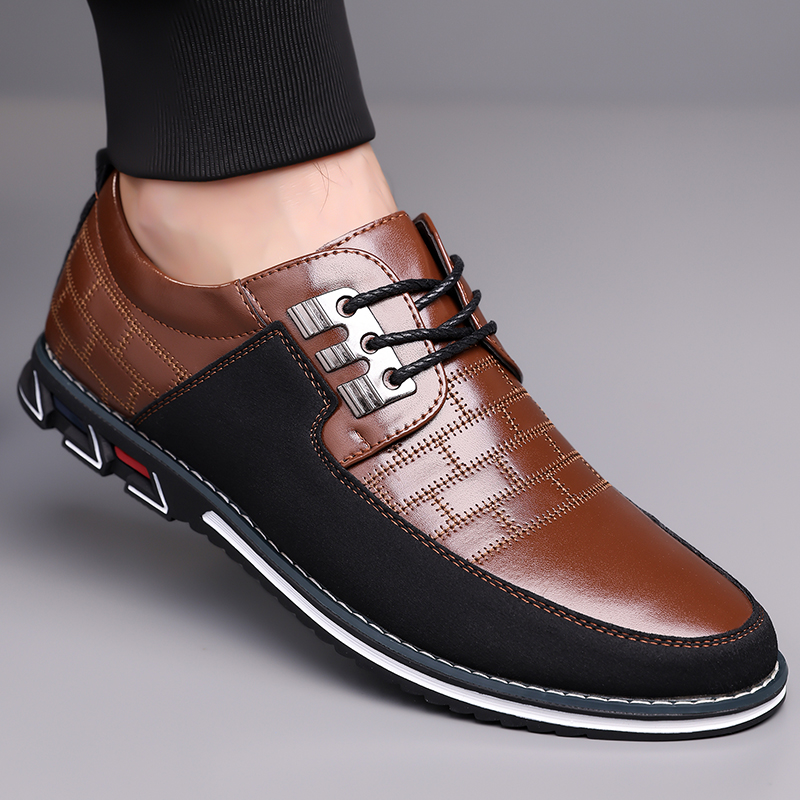 Herren Mode-Lederschuhe aus Kalbsleder
