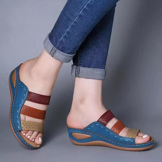 Ergonomische Damen-Sandalen mit Fußgewölbe-Unterstützung