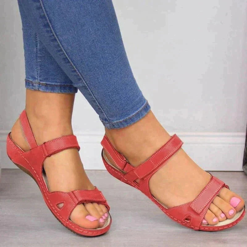 Retro-Sandalen mit Orthopädischem Komfort
