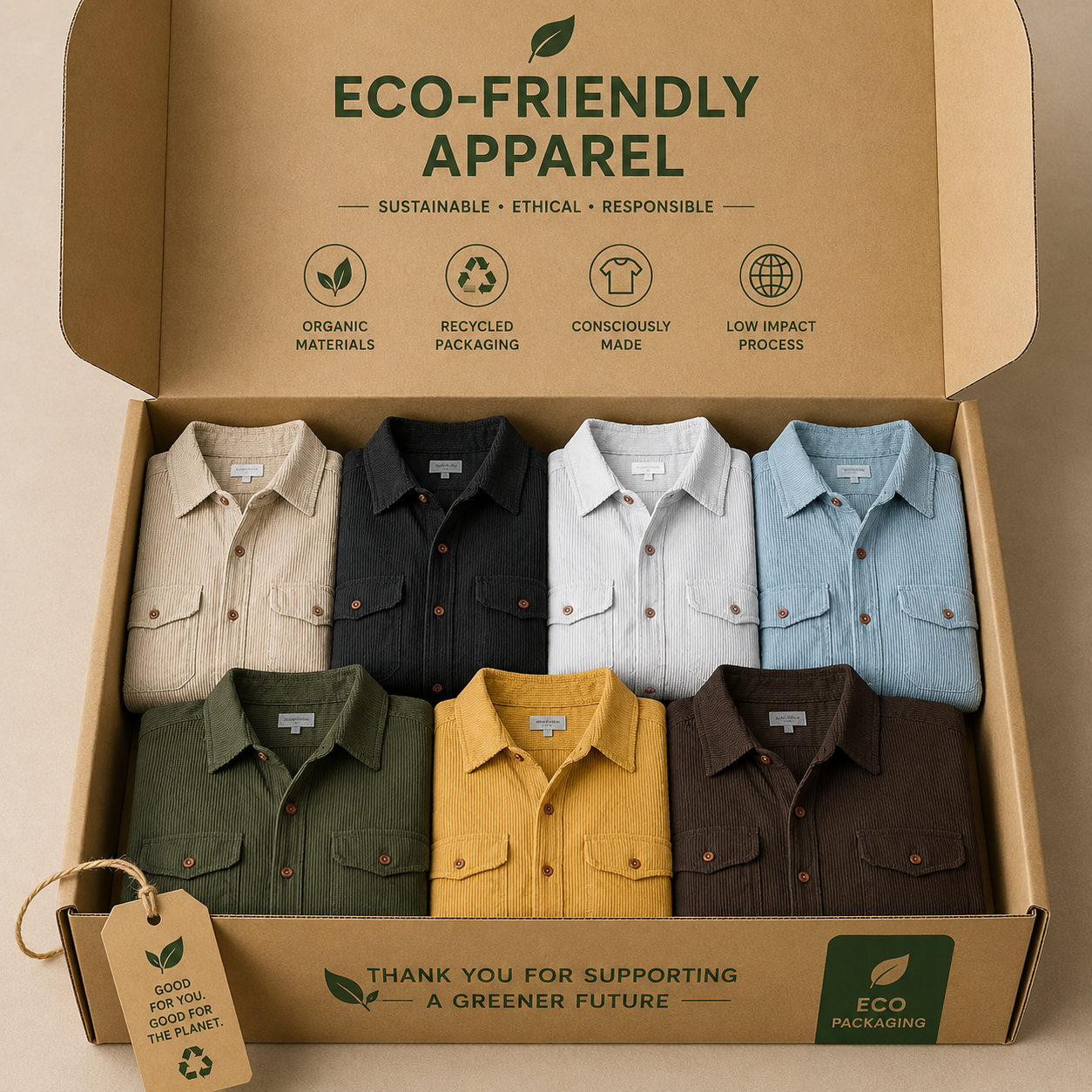 Men's Outdoor Loose Lapel Workwear Casual Corduroy Short-Sleeved Shirt