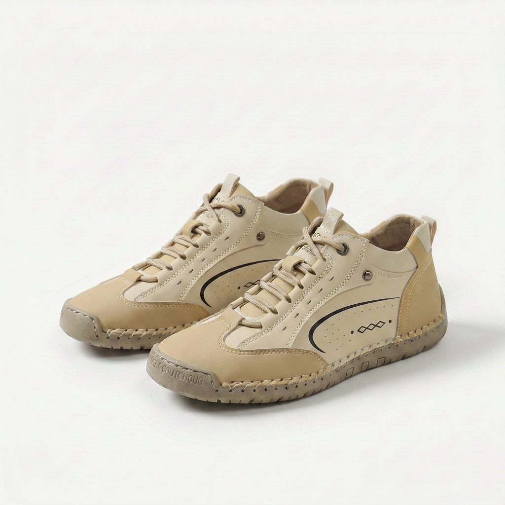 Romy – Komfortabler Mid-Top Sneaker in sanften Pastelltönen – Produktansicht 4