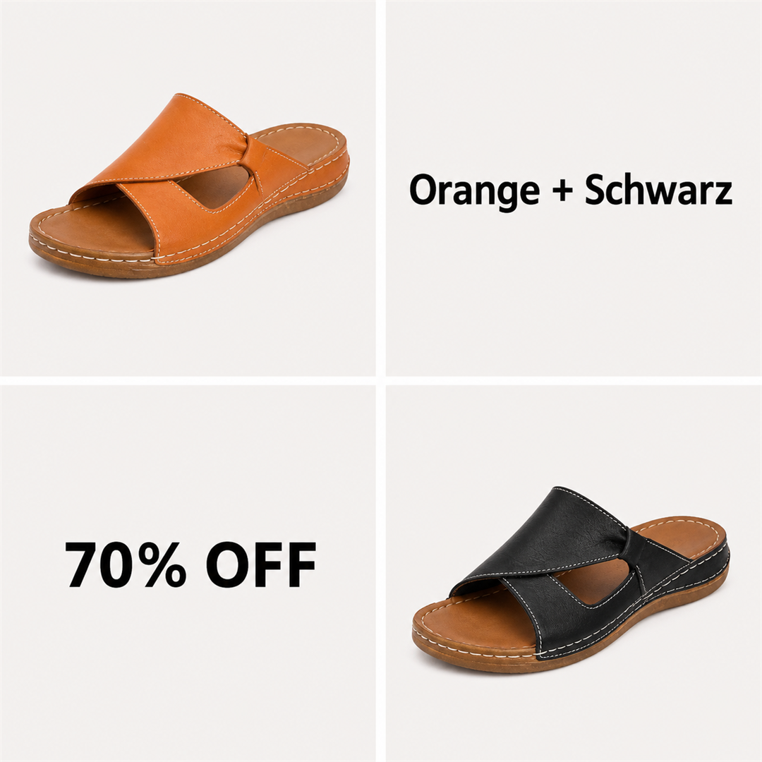 Orange + Schwarz