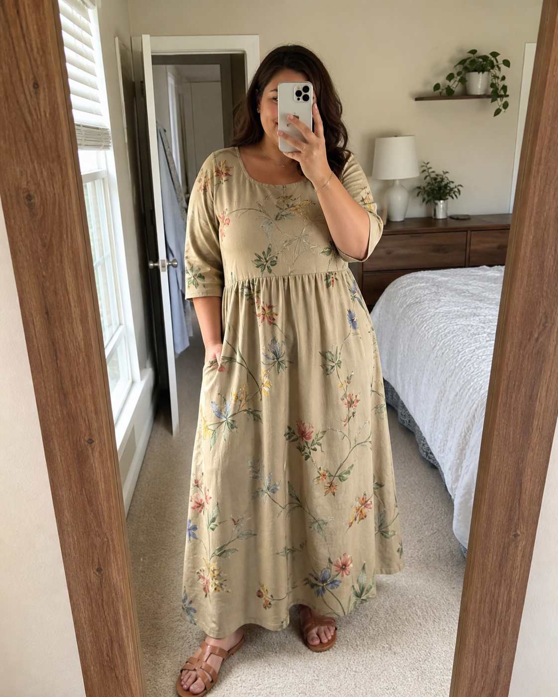 Alltagsinspiration für das bedruckte Maxikleid – Ansicht 1