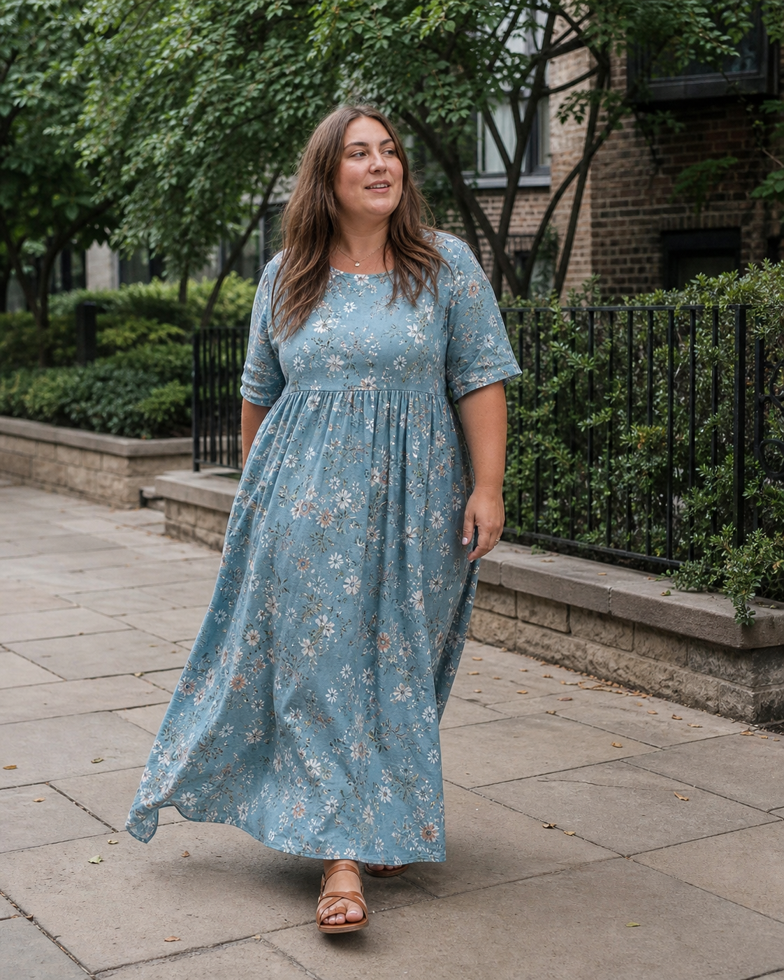 Alltagsinspiration für das bedruckte Maxikleid – Ansicht 2