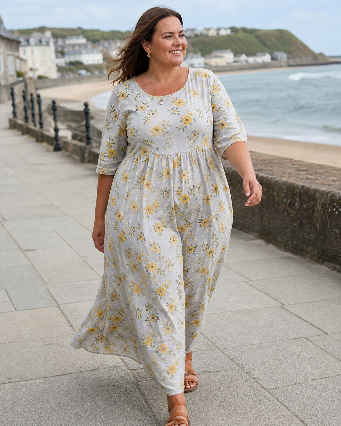 Alltagsinspiration für das bedruckte Maxikleid – Ansicht 8
