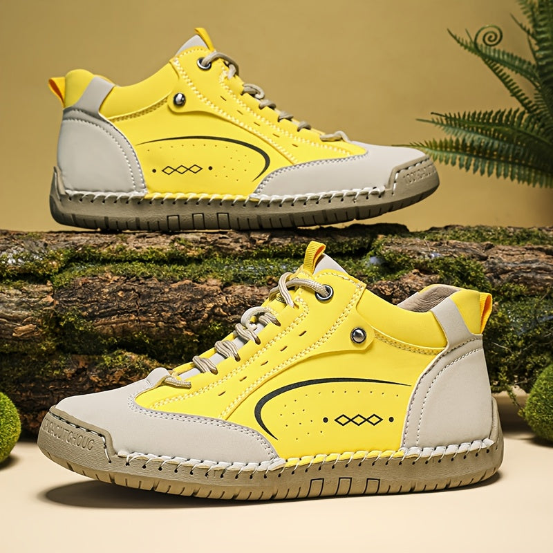 Romy – Komfortabler Mid-Top Sneaker in sanften Pastelltönen – Produktansicht 2
