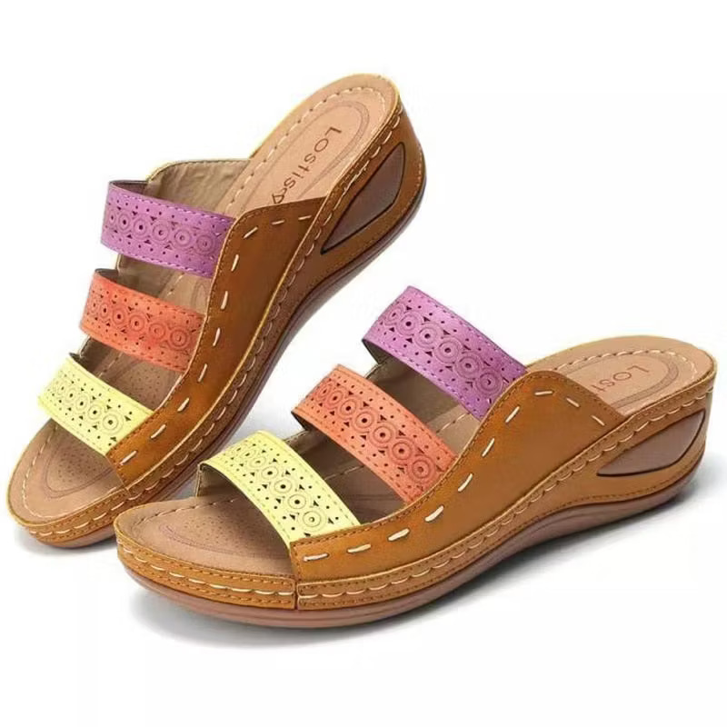 Ergonomische Damen-Sandalen mit Fußgewölbe-Unterstützung