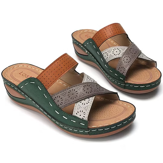 Ergonomische Damen-Sandalen mit Fußgewölbe-Unterstützung