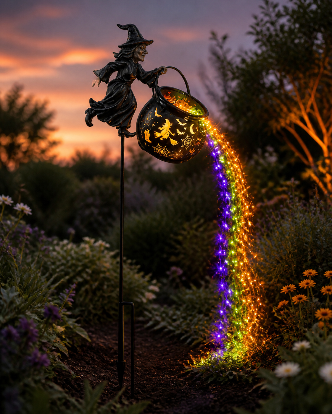 Inspiration für die Halloween-Solarleuchte im Außenbereich – Ansicht 1