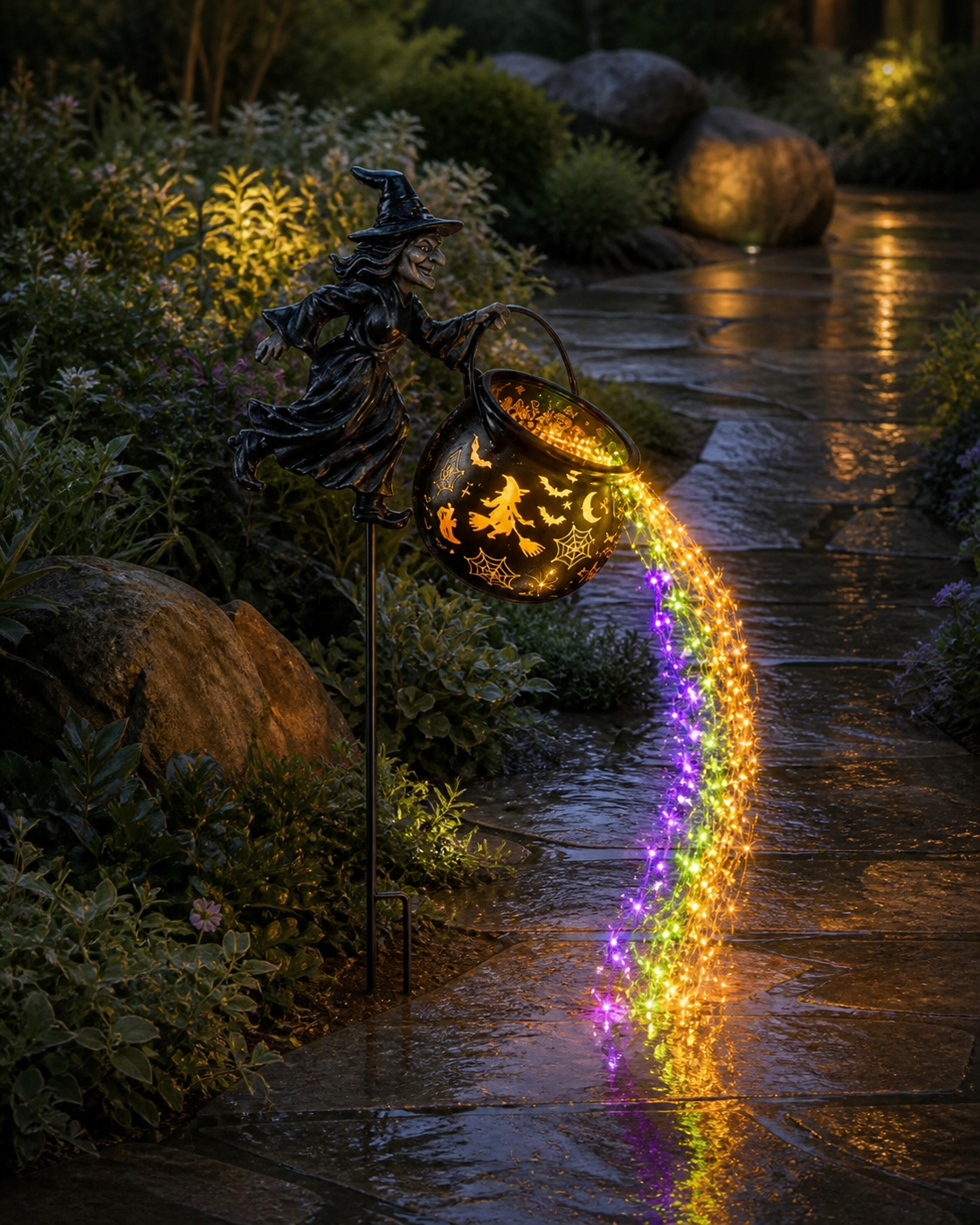 Inspiration für die Halloween-Solarleuchte im Außenbereich – Ansicht 3