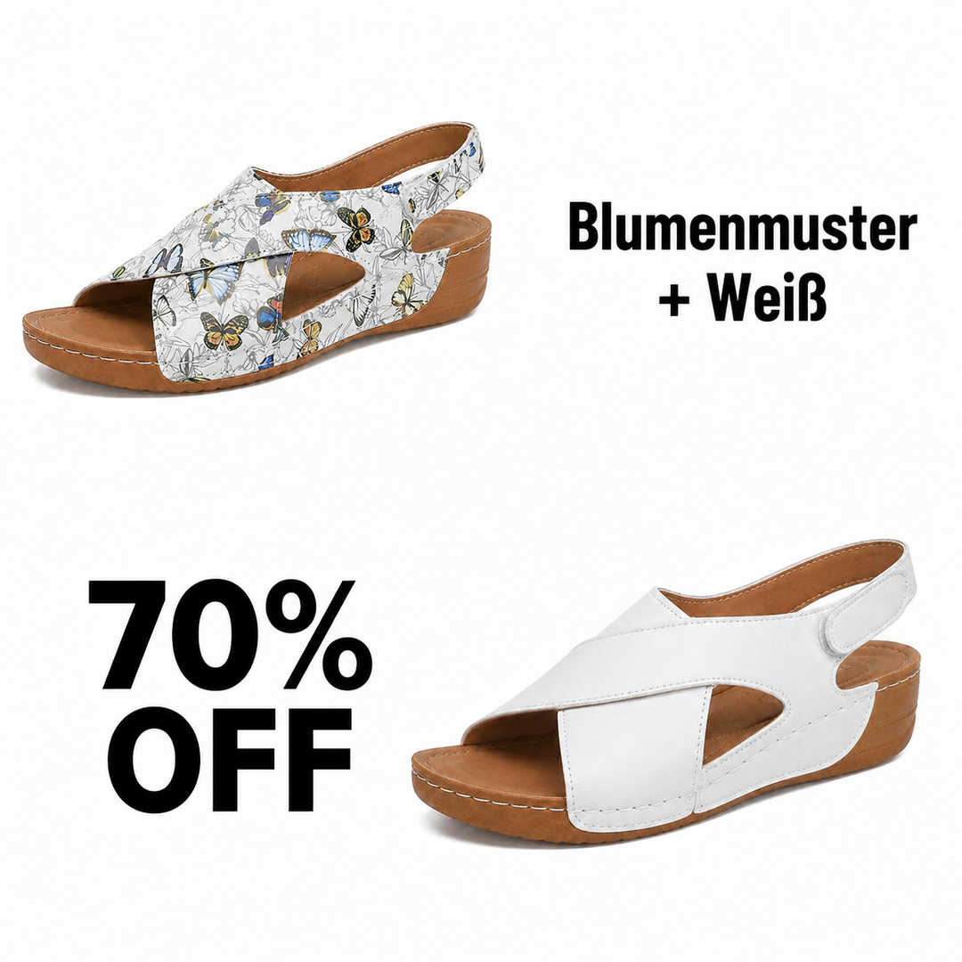 Blumenmuster + Weiß