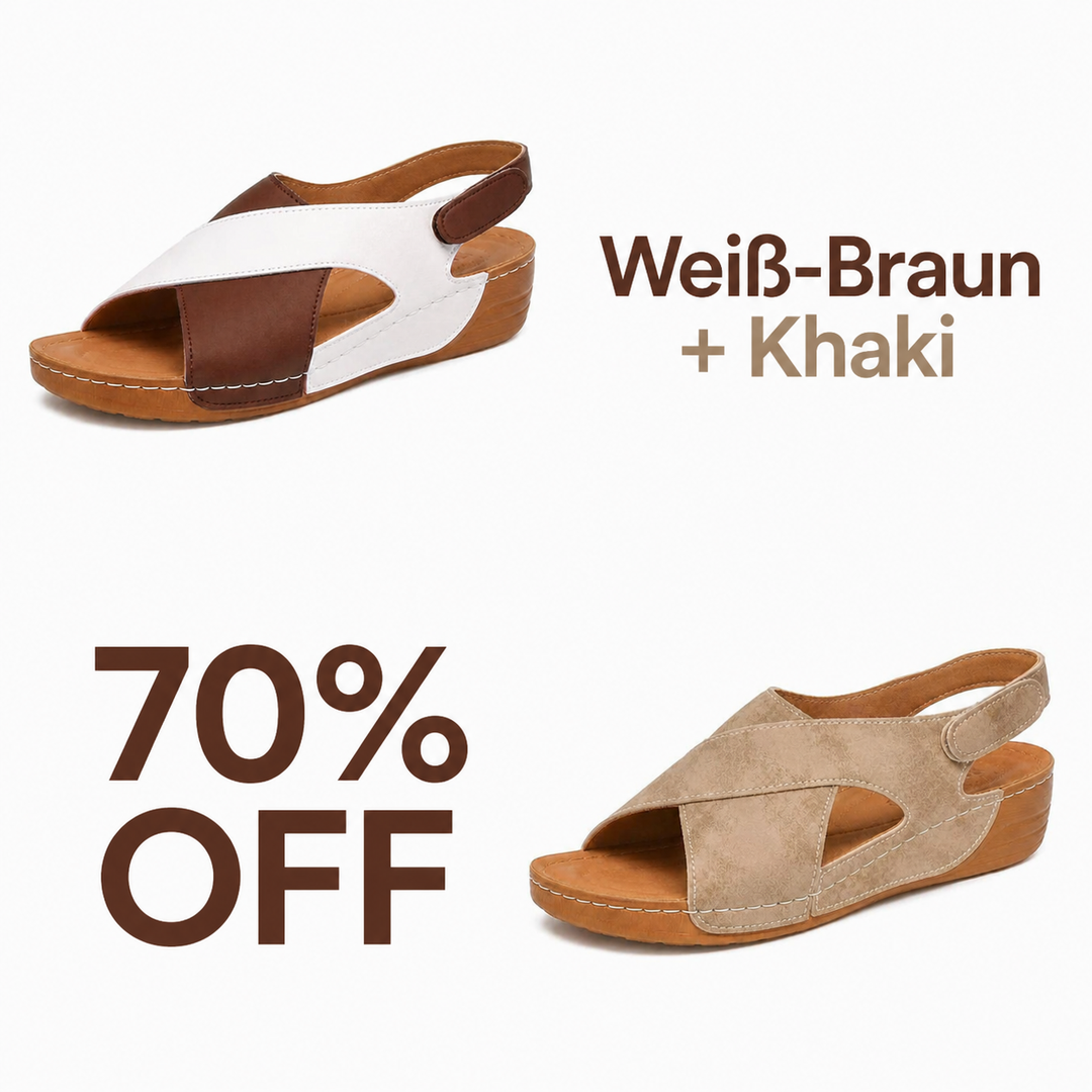 Weiß-Braun + Khaki