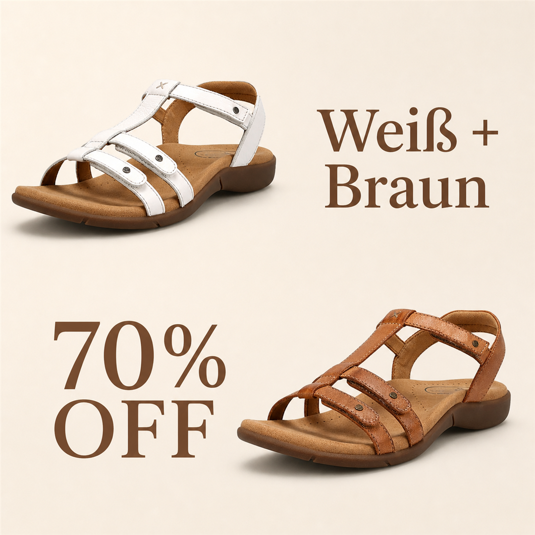 Weiß + Braun