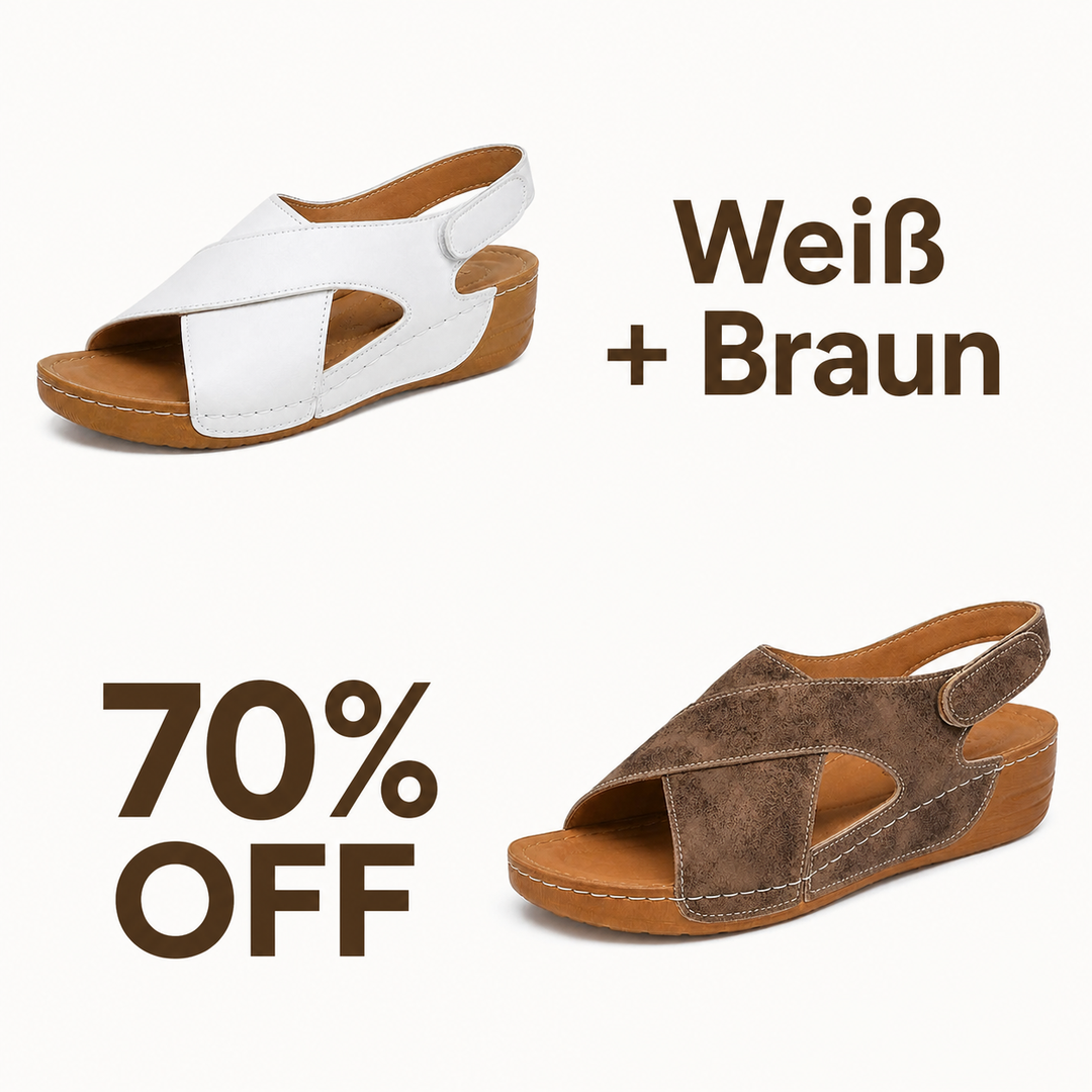 Weiß + Braun