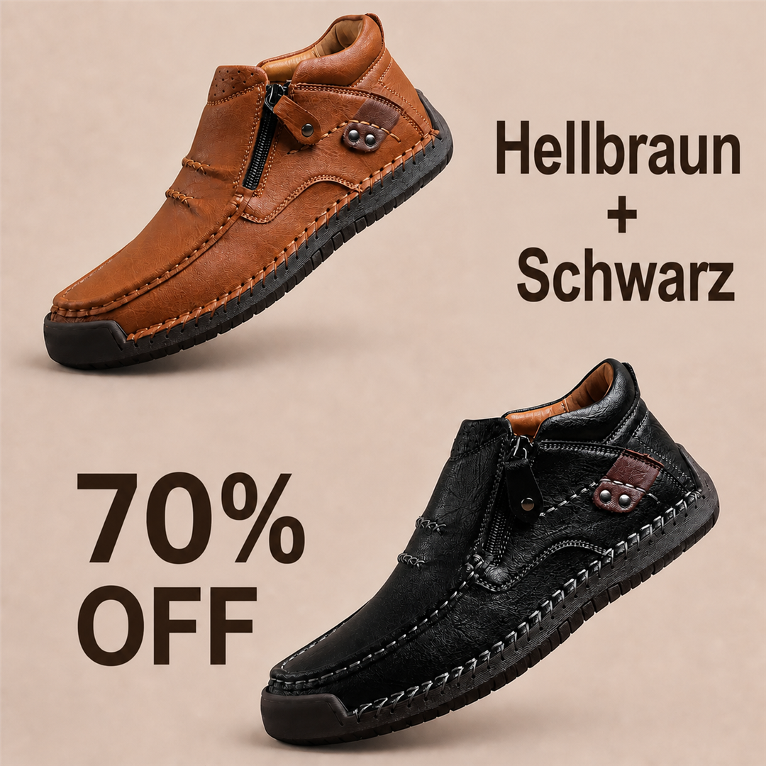 Hellbraun + Schwarz