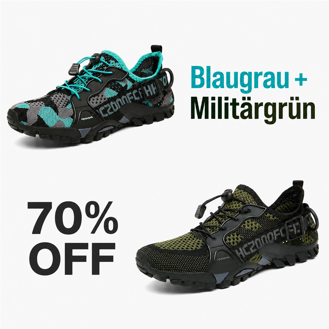 Blaugrau + Militärgrün