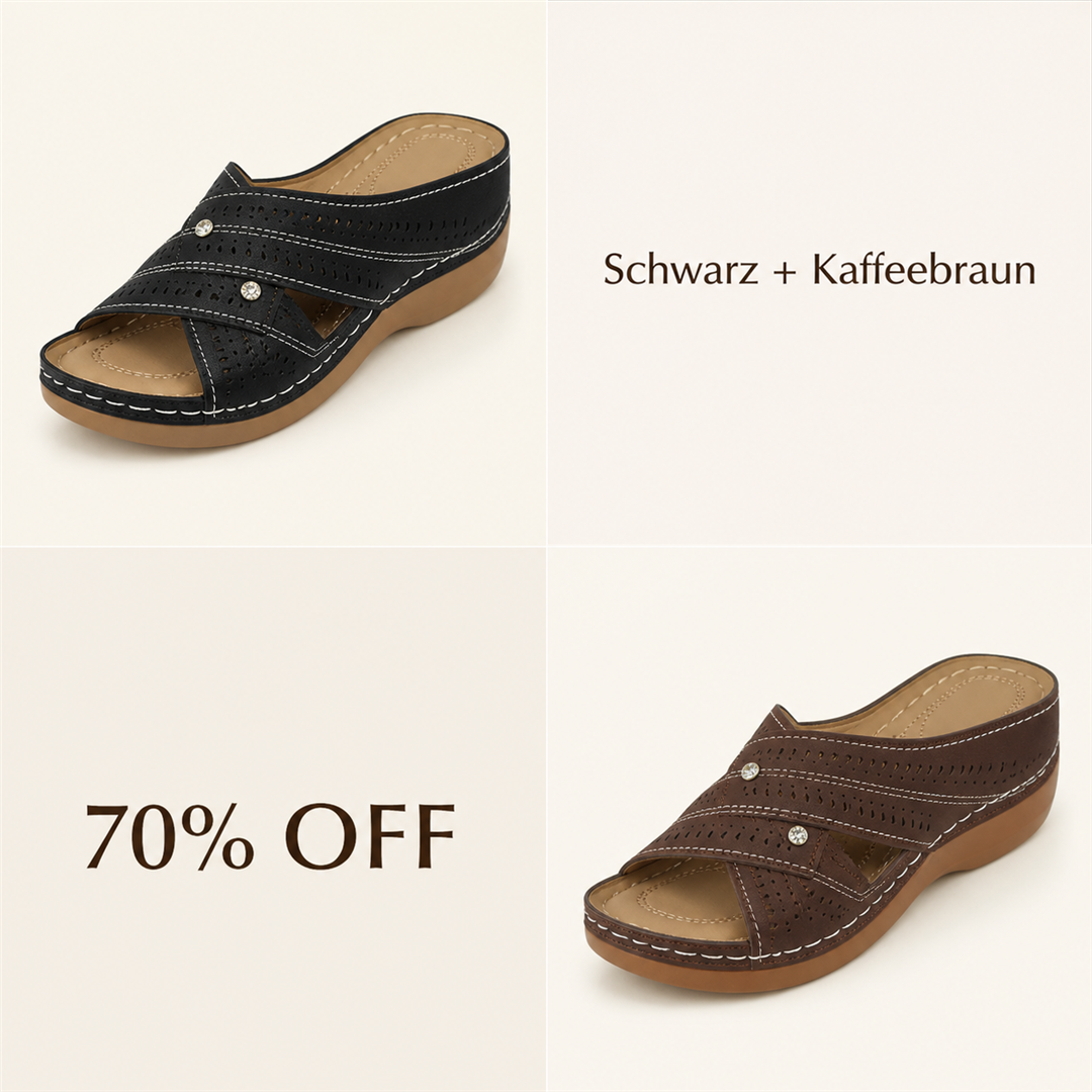 Schwarz + Kaffeebraun