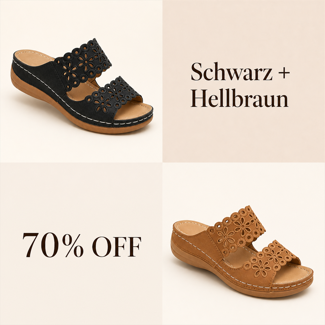Schwarz + Hellbraun