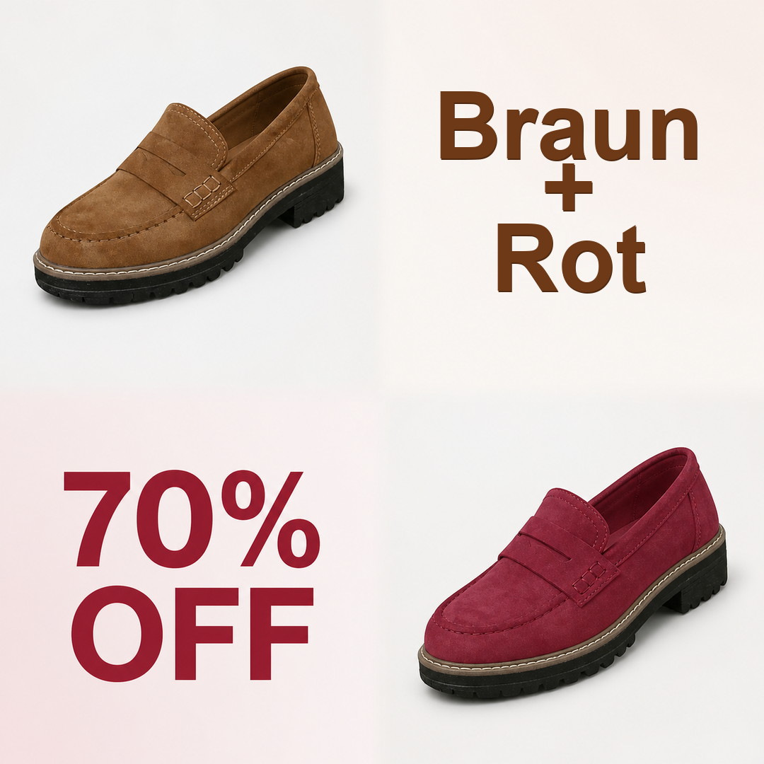 Braun + Rot