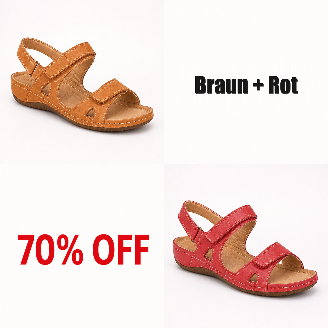 Braun + Rot