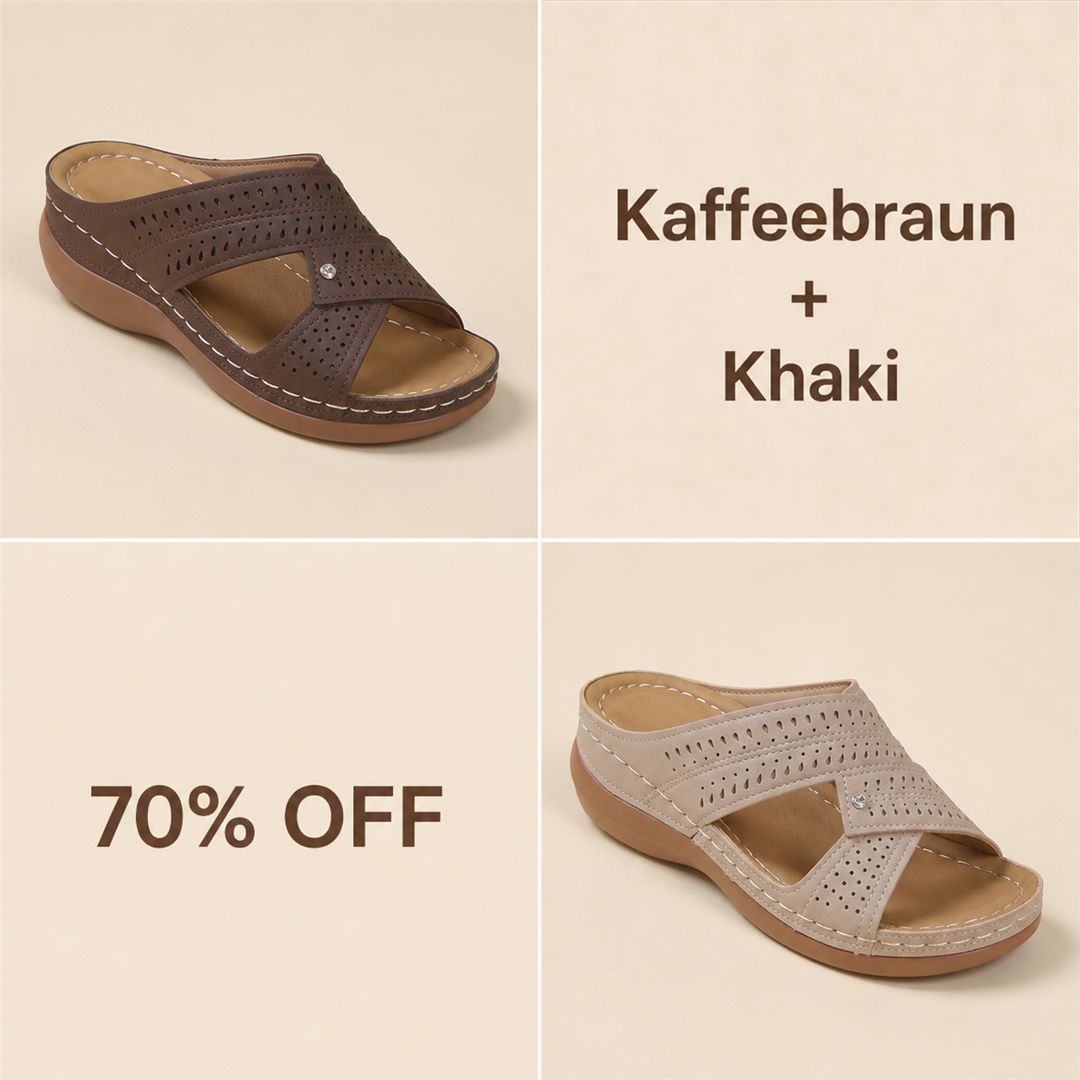 Kaffeebraun + Khaki
