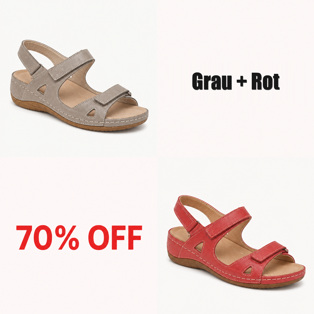 Grau + Rot
