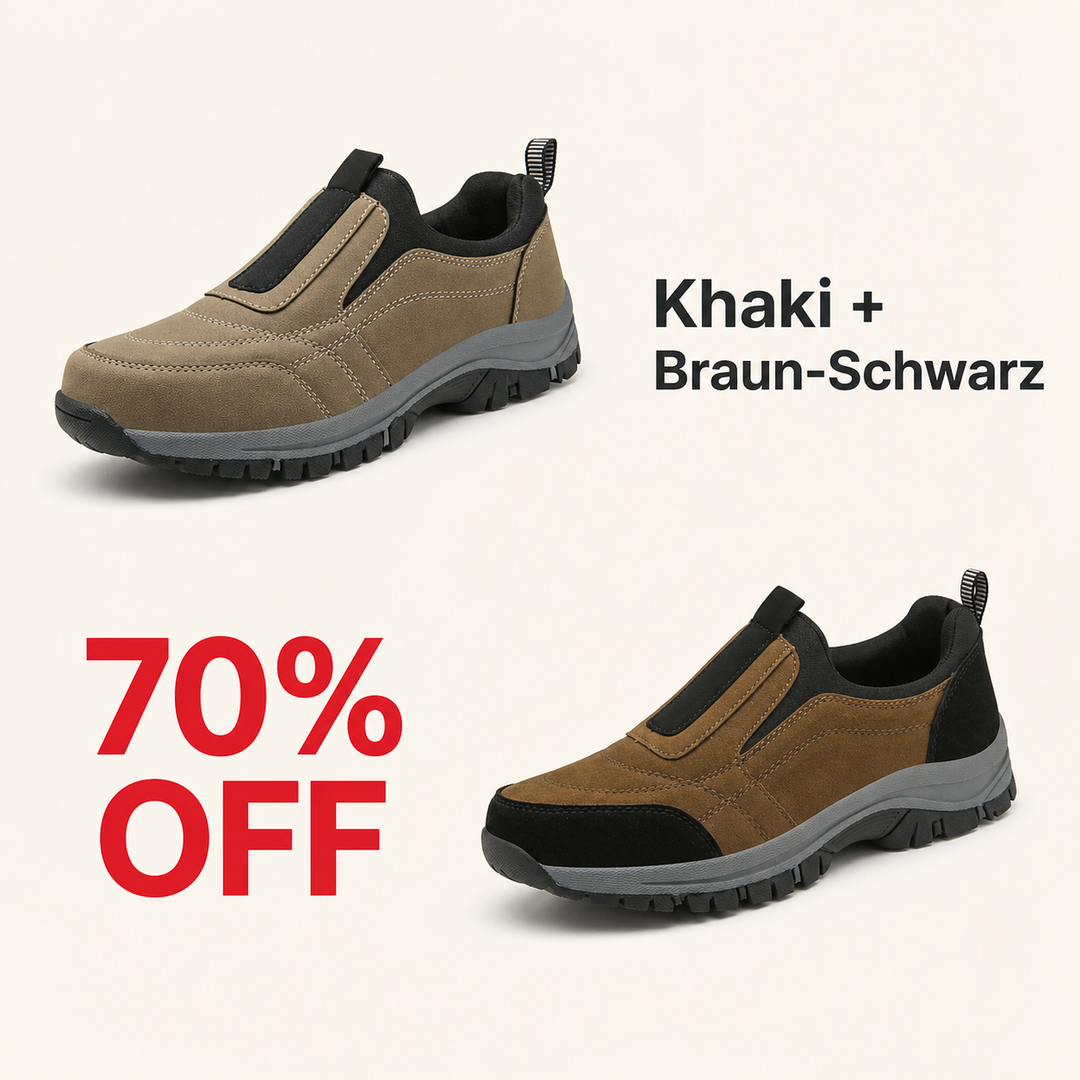 Khaki + Braun-Schwarz