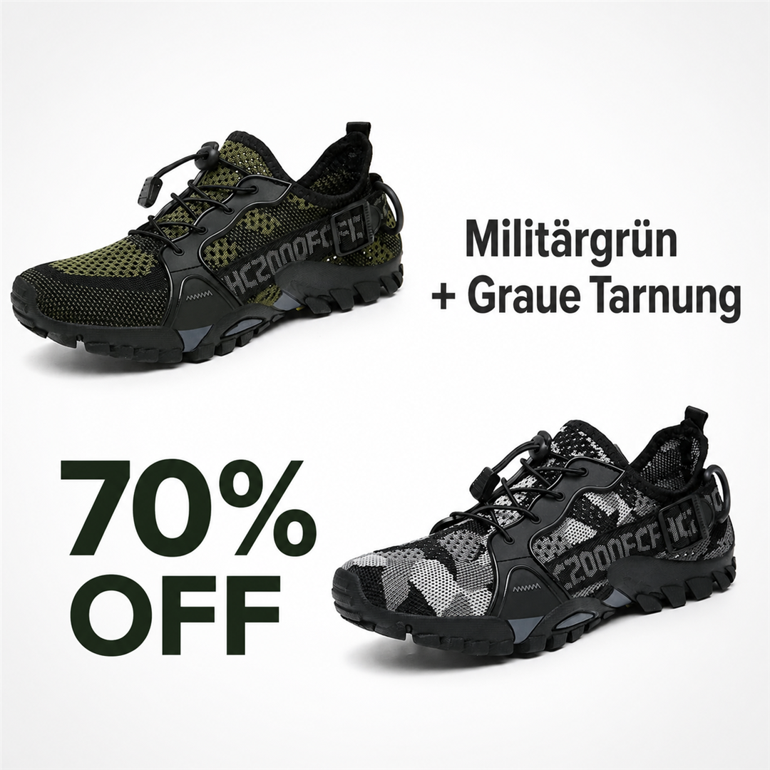 Militärgrün + Graue Tarnung