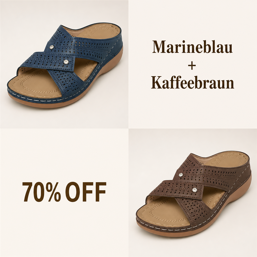 Marineblau + Kaffeebraun