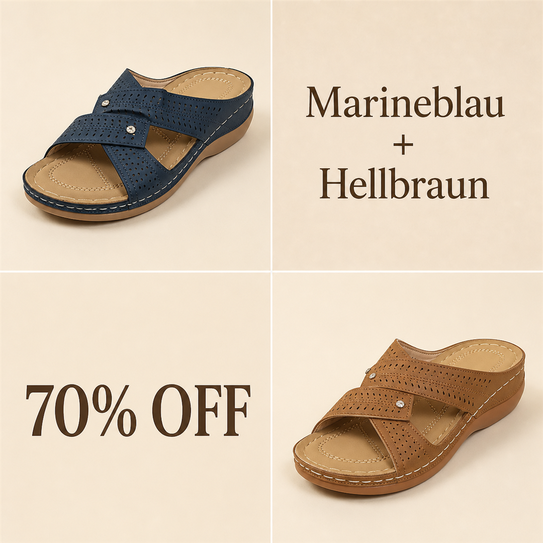 Marineblau + Hellbraun