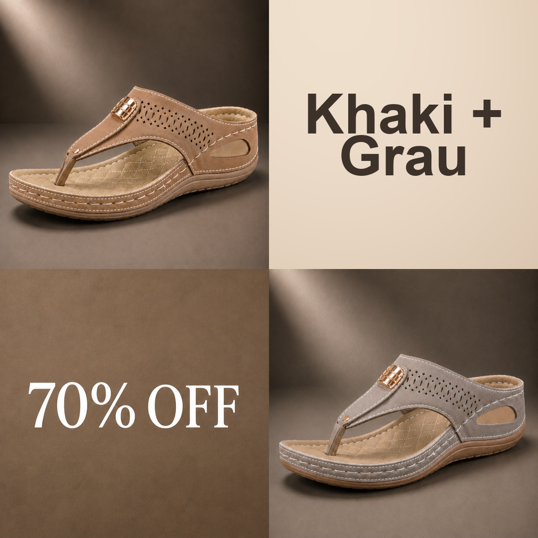 Khaki + Grau