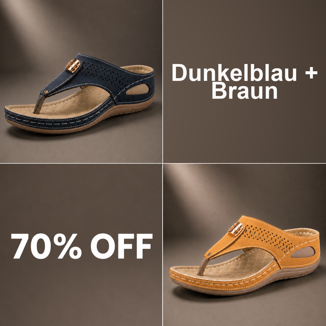 Dunkelblau + Braun
