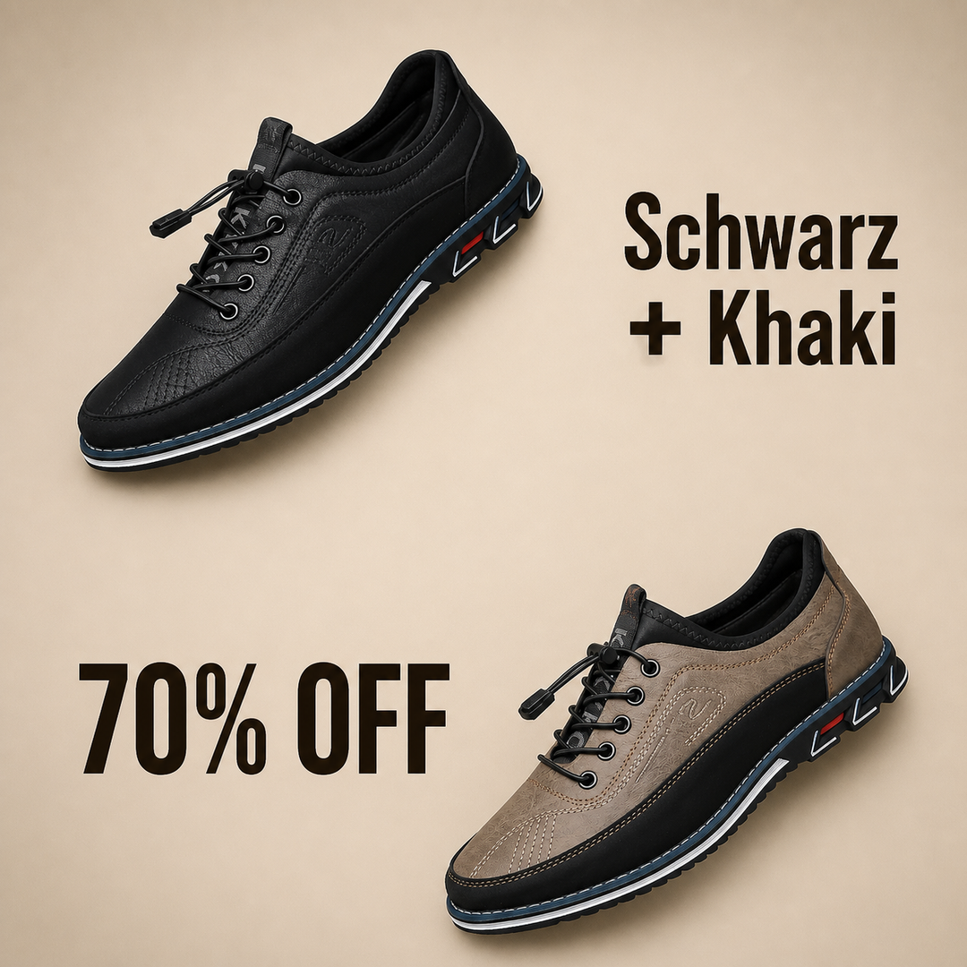 Schwarz + Khaki