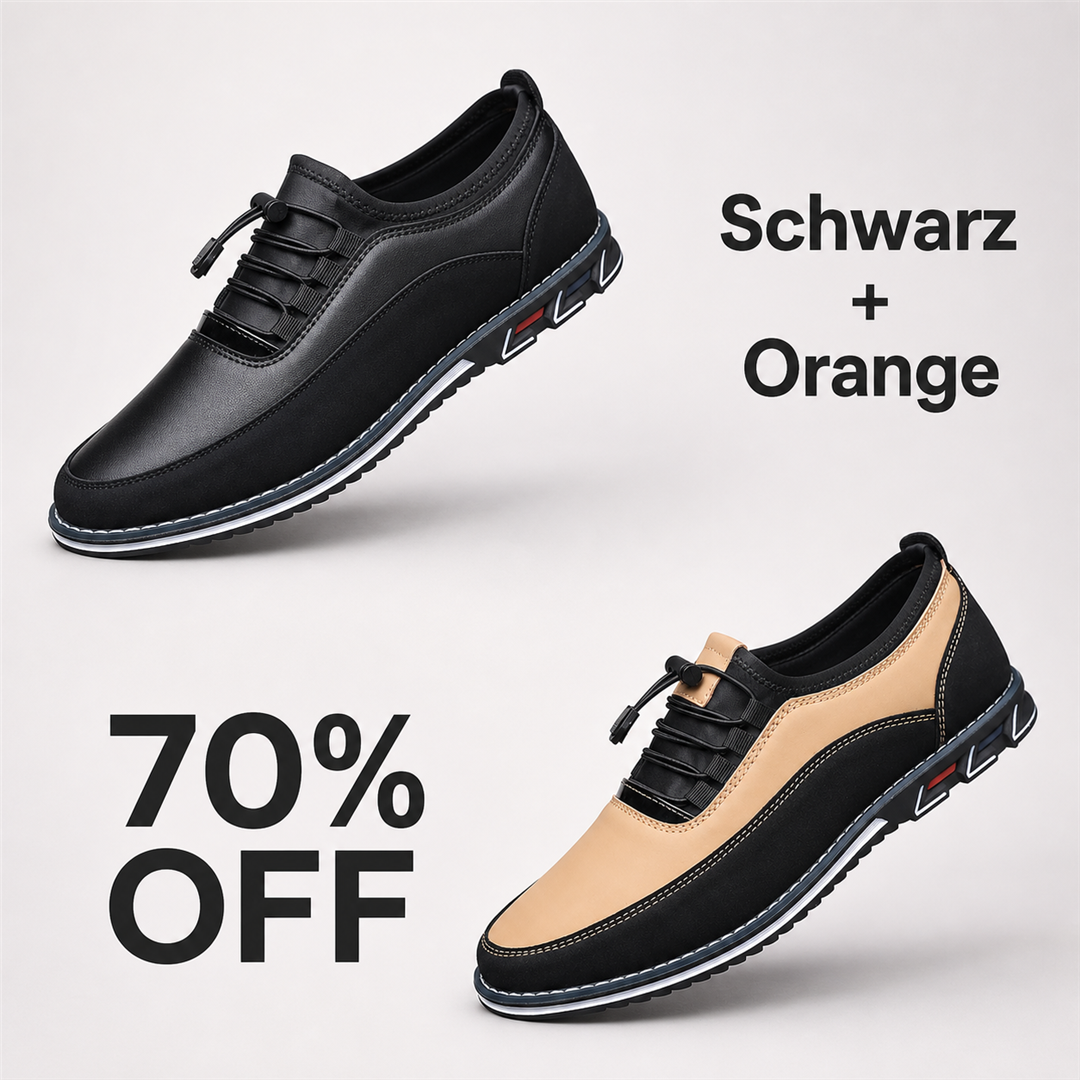 Schwarz + Orange